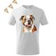Amerikai Bulldog (01) mintás Gyerek póló - Több színben