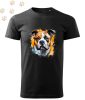 Amerikai Bulldog (03) mintás Férfi-unisex póló - Több színben