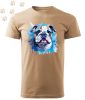 Angol Bulldog (07) mintás Férfi-unisex póló - Több színben