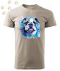 Angol Bulldog (07) mintás Férfi-unisex póló - Több színben