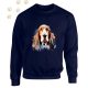 Basset Hound (13) mintás kereknyakú pulóver - Több színben
