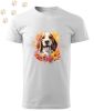 Beagle (03) mintás Férfi-unisex póló - Több színben