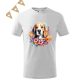 Beagle (05) mintás Gyerek póló - Több színben