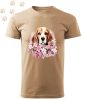 Beagle (06) mintás Férfi-unisex póló - Több színben