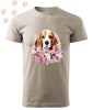 Beagle (06) mintás Férfi-unisex póló - Több színben