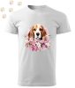 Beagle (06) mintás Férfi-unisex póló - Több színben