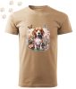 Beagle (07) mintás Férfi-unisex póló - Több színben