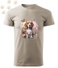 Beagle (07) mintás Férfi-unisex póló - Több színben