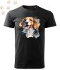 Beagle (08) mintás Férfi-unisex póló - Több színben