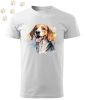 Beagle (08) mintás Férfi-unisex póló - Több színben