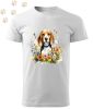 Beagle (09) mintás Férfi-unisex póló - Több színben