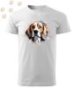 Beagle (10) mintás Férfi-unisex póló - Több színben