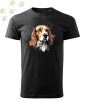 Beagle (12) mintás Férfi-unisex póló - Több színben