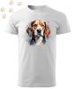 Beagle (13) mintás Férfi-unisex póló - Több színben