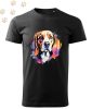 Beagle (15) mintás Férfi-unisex póló - Több színben