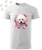 Bichon Frise (03) mintás Férfi-unisex póló - Több színben