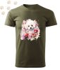 Bichon Frise (06) mintás Férfi-unisex póló - Több színben