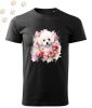 Bichon Frise (06) mintás Férfi-unisex póló - Több színben