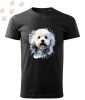 Bichon Frise (08) mintás Férfi-unisex póló - Több színben