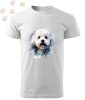 Bichon Frise (08) mintás Férfi-unisex póló - Több színben