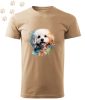 Bichon Frise (10) mintás Férfi-unisex póló - Több színben