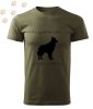 Border Collie (01) mintás Férfi-unisex póló - Több színben