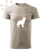 Border Collie (02) mintás Férfi-unisex póló - Több színben