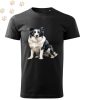 Border Collie (03) mintás Férfi-unisex póló - Több színben