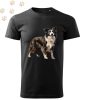 Border Collie (05) mintás Férfi-unisex póló - Több színben