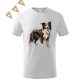 Border Collie (05) mintás Gyerek póló - Több színben