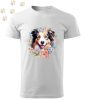 Border Collie (09) mintás Férfi-unisex póló - Több színben