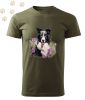 Border Collie (10) mintás Férfi-unisex póló - Több színben