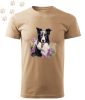 Border Collie (10) mintás Férfi-unisex póló - Több színben