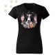 Border Collie (11) mintás Női póló - Több színben