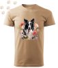 Border Collie (13) mintás Férfi-unisex póló - Több színben