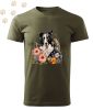 Border Collie (15) mintás Férfi-unisex póló - Több színben