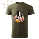 Border Collie (16) mintás Férfi-unisex póló - Több színben