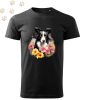 Border Collie (16) mintás Férfi-unisex póló - Több színben