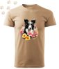 Border Collie (16) mintás Férfi-unisex póló - Több színben