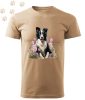 Border Collie (18) mintás Férfi-unisex póló - Több színben