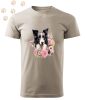 Border Collie (19) mintás Férfi-unisex póló - Több színben