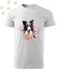 Border Collie (19) mintás Férfi-unisex póló - Több színben