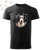 Border collie (23) mintás Férfi-unisex póló - Több színben