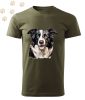 Border Collie (24) mintás Férfi-unisex póló - Több színben