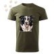 Border Collie (24) mintás Férfi-unisex póló - Több színben
