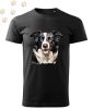 Border Collie (24) mintás Férfi-unisex póló - Több színben