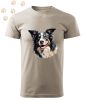 Border Collie (29) mintás Férfi-unisex póló - Több színben