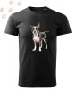 Boston Terrier (01) mintás Férfi-unisex póló - Több színben