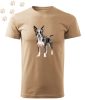 Boston Terrier (01) mintás Férfi-unisex póló - Több színben