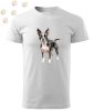 Boston Terrier (01) mintás Férfi-unisex póló - Több színben